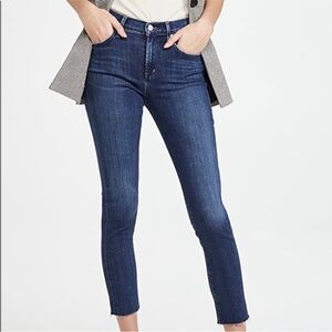 AGOLDE Sophie High Rise Skinny Crop Jean Indigo Wash Size 30